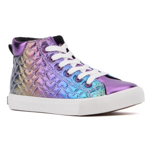 Olivia Miller Girl s Real Legend High Top Sneakers 2 GASOLINE