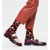 Happy Socks Adult Men and Women Crew Hamburguer Food Socks in sustainable materials - Pair of socks in Color Black - 3 of 4