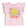 Disney Baby Girls T-Shirt and Gauze Shorts Outfit Set Infant - 2 of 4