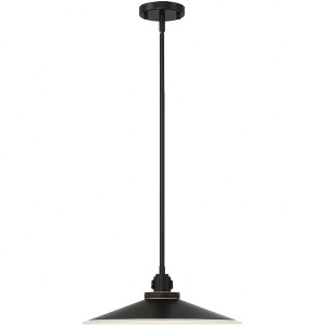 Eurofase Lighting Deckard 1 - Light Pendant in  Gold/Black - 1 of 3