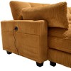 Mocamel UNITED WE WIN Sleeper Sofa Couch Bed,Oversized Chaise Lounge Chair Cozy Cloud Couch - 4 of 4