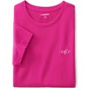 Lands' End Women's Relaxed Supima Cotton Crew Neck T-Shirt - 4 of 4