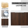 Vynxaria Bathroom Cabinet With Sink,Soft Close Doors,Float Mounting Design,24 Inch For Small Bathroom - 3 of 4
