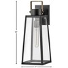 Lark Hugh 1 - Light Lantern in  Black/Burnished Bronze - 3 of 4