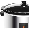 Brentwood 8-Qt. 360-Watt Stainless Steel Slow Cooker in Silver - 2 of 4