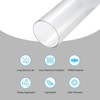 Unique Bargains Lamp and Lantern Water Cooling System Acrylic Rigid Round Pipe Clear 10" - 3 of 4