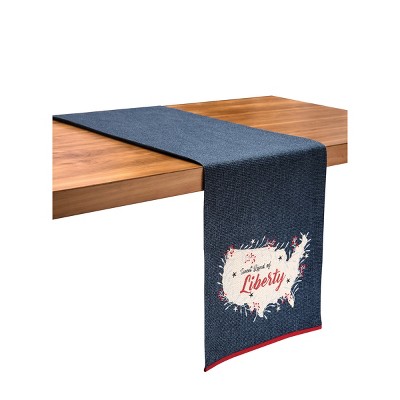 C&F Home 13" x 72" Liberty July 4th Table Runner