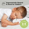 KeaBabies Jumbo Toddler Pillow with Pillowcase, 14X20 Soft Organic Toddler Pillows for Sleeping, Kids Travel Pillow - 2 of 4