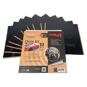 HushMat® Door Sound-Damping Kit with Stealth Black Foil, 10 Sq. Ft. - 1 of 4