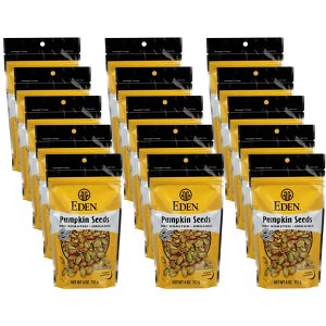 Eden Foods Organic Dry Roasted Pumpkin Seeds - Case of 15/4 oz - 1 of 4