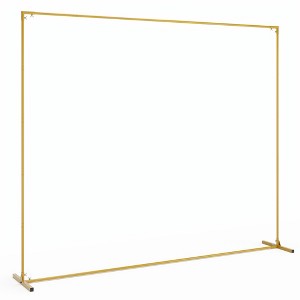 Walensee 6.6FT Square Wedding Arch Stand - Backdrop Frame for Wedding, Party, Baby Shower & Photo Booth Decor - 1 of 1