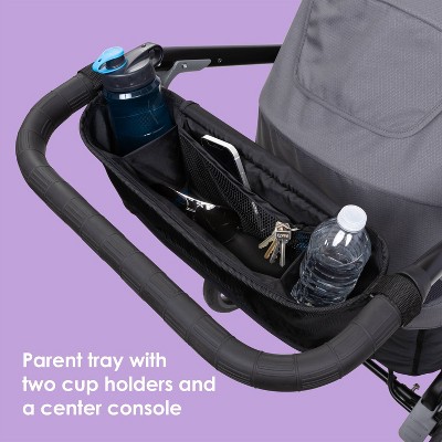 Dash Sage 2-in-1 Stroller Wagon with Adjustable Canopies