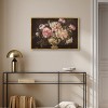 Art Remedy Vintage Vase and Classical Flowers Classical vintage floral vase wall art Framed - 2 of 4