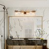 LNC Labradorite Bathroom Crystal Vanity Lights, Polished Gold, 1 Light/3 Light/4 Light - 4 of 4