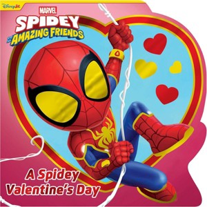 Spidey and His Amazing Friends: A Spidey Valentine's Day - by Steve Behling (Board Book) - 1 of 1