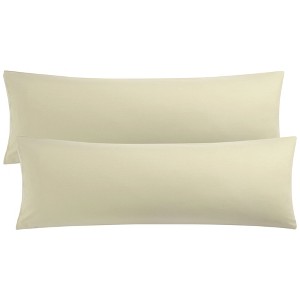 PiccoCasa Envelope Closure Soft & Breathable Body Pillow Cover 2 Pcs - 1 of 4