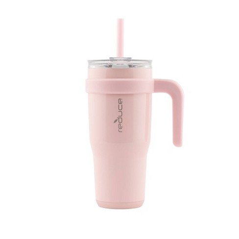 Reduce 24oz Cold1 Vacuum Insulated Stainless Steel Straw Tumbler Mug Cotton  Candy : Target
