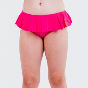 Calypsa Girl's Ruffled Full Coverage Bikini Bottom - 1 of 4