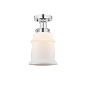 Canton - 1 Light Semi-Flush Mount In Industrial Style-11 Inches Tall and 6 Inches Wide - 1 of 1