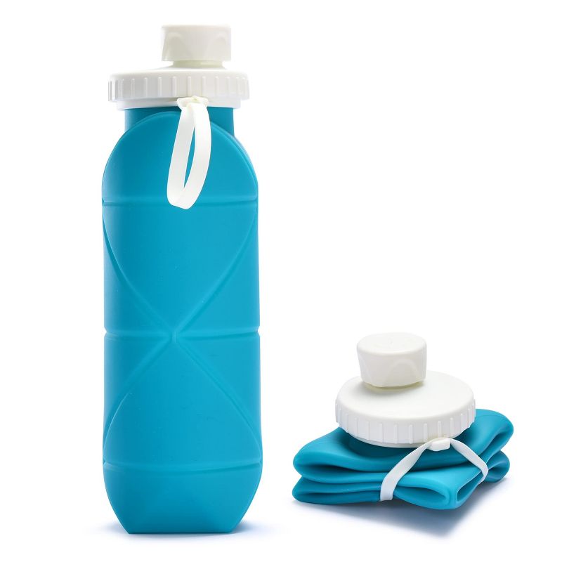 Outlery 20 Oz Collapsible Water Bottle - Blue, 1 of 2