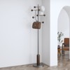 Bekrvio Freestanding Coat Rack with 8 Hooks, Tree Branch Design – Heavy Duty Metal Clothes Hanger Stand w/ Disc Base, Holds 250lb for Entryway,Bedroom - 4 of 4