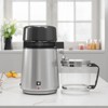 Stainless Steel Water Distiller 4L 750W with Glass Jug, Gold/Red/Silver - 2 of 4