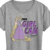 Women's - Disney - Rapunzel This Girl Can Short Sleeve Graphic T-Shirt - 2 of 4