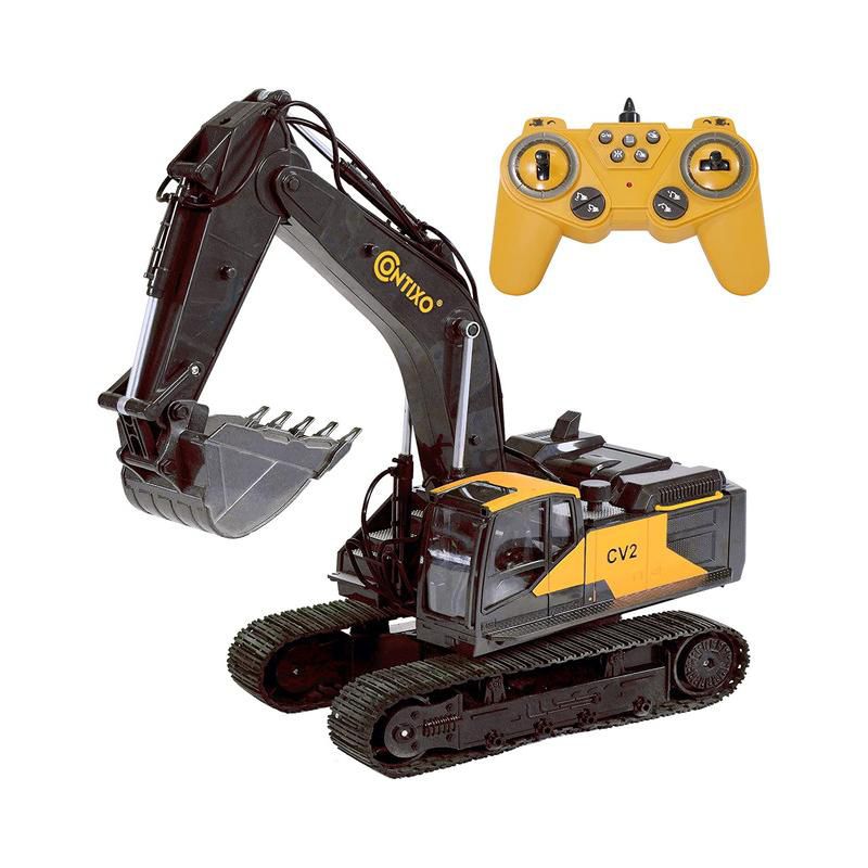 Contixo CV2 RC Excavator -Hobby Grade Construction Vehicle -1:24 Scale with 17 Channels, 1 of 14