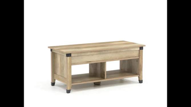 Carson Forge Lift Top Coffee Table - Sauder, 2 of 7, play video