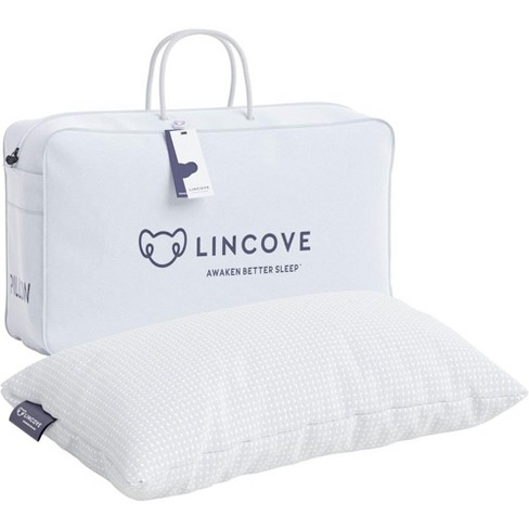 Lincove Rayon From Bamboo Pillow - Hotel Quality, Temperature Regulating, Soft for Stomach Sleepers, Hypoallergenic - image 1 of 4