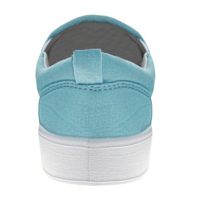 Женские кроссовки Disney Stitch And Angel Women'S Slip On Low Top Canvas Sneakers.Blue Pink, Size: 8 — фото 4