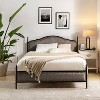 Hylario 56.2" Contemporary Platform Bed with Headboard and Footboard | ARTFUL LIVING DESIGN - 2 of 4