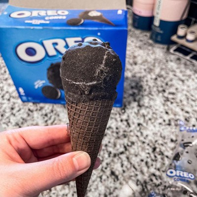 Oreo Ice Cream Cone Frozen Dessert Novelties, 8 Ct Package