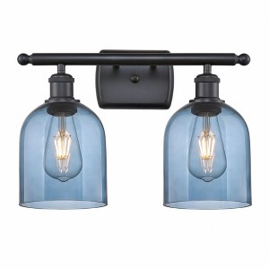 Bella - 2 Light Bath Vanity In Industrial Style-10.5 Inches Tall and 15.5 Inches Wide - 1 of 1