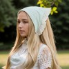 Unique Bargains Women's Plaid Triangle Headband 1 Pc - 2 of 4