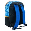 Hot Wheels Burning Rubber 5 Piece Backpack Set for Boys, Featuring Turbo Charged Race Cars, Kids School Bag, Blue - 4 of 4