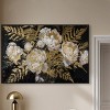 Art Remedy Glass Vase and Classical Flowers Classical vintage floral vase wall art Framed - 2 of 4
