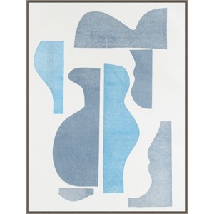 32" x 42" Pottery Forms III by Rob Delamater - Amanti Art: Modern Minimalist Canvas - 1 of 4