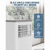 Jojoka 8000 BTU Portable Air Conditioner, Cools Rooms up to 350 Sq.Ft, 3-in-1 AC Unit with Dehumidifier & Fan, Quiet AC with Remote,Window Kit - 4 of 4