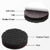 Aoibox Non Slip Furniture Pads 56 Pcs Self Adhesive Rubber Grippers Anti Slide Feet Protect Hardwood Floors Couch - 2 of 4