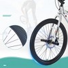 DSVIMOY Bicycles, Kids Bike with Double Disc Brakes, Children's Bicycle for Boys Girls Age 12+ Years, Silver, 68.8"*26.77"*47.6" - 3 of 4