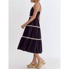 Women's Ric Rac Midi Dress - entro - 3 of 4