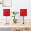 Creekwood Home Contemporary Bedside Table Lamp with Power Outlet - 4 of 4