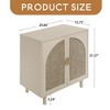 Leovsnove 2 door cabinet, Suitable for Bedroom, Living Room - 3 of 4