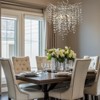 CityFurn 10-Light 32" Modern Tree Branches Crystal Chandelier - 2 of 4