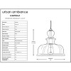 Urban Ambiance Luxury Modern Farmhouse Farmhouse Pendant Light,  11-1/4" x 12",  Charcoal Finish, UHP3041 - 4 of 4