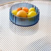 Kumasinova Round/Rectangle Coffee Table,Rattan Side Table with Glass Desktop and Open Shlef,Center Table for Living Room,Dining Room,Bedroom - 4 of 4