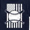 Men's - Instant Message - Baseball Flag Short Sleeve Graphic T-Shirt - 2 of 4