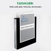 Office Essentials Economy View 3 Ring Binders, 1.5" Round Rings, 2.1" Spine, 275-Sheet Capacity, Black Binders (12-Pack of 03427) - 2 of 4