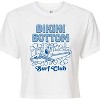 Women's - Spongebob Squarepants - Bikini Bottom Surf Cropped Graphic T-Shirt - 2 of 4